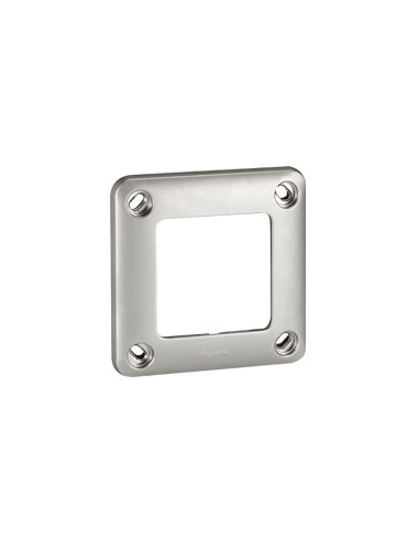 Plaque 1 poste Soliroc IK10 LEGRAND 077851
