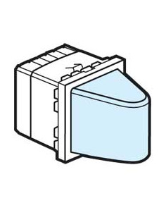 Hublot Mosaic 2 modules 12V à 24V 0,6W bleu LEGRAND 078563 2