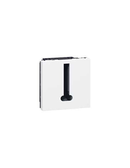 Prise téléphone 8 contacts Mosaic 2 modules blanc LEGRAND 078738