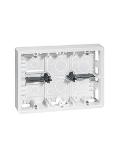 Cadre saillie profondeur 46mm Mosaic pour 2x6 , 2x8 ou 2x3x2 modules LEGRAND 080276 2