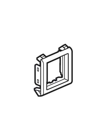 Support de plaque étroit pour paroi mince Batibox 2 modules blanc LEGRAND 080291