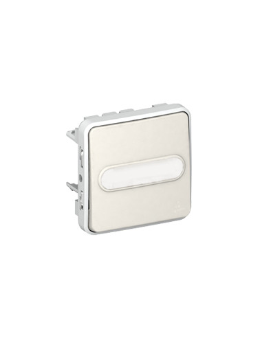 POUSSOIR LUMINEUX PORTE-ETIQUETTE COMPOSABLE PLEXO LEGRAND 069633