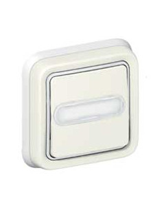 POUSSOIR LUMINEUX PORTE-ETIQUETTE ENCASTRE LEGRAND 069864