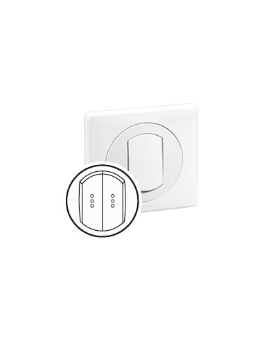 ENJOLIVEUR IP44 DOUBLE VOYANT BLANC...