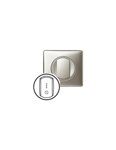 ENJOLIVEUR TITANE INTERRUPTEUR TEMPORISE LEGRAND 068337