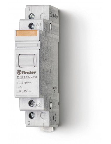 RELAIS MODULAIRE 230VAC 1NO 20A AGSN02 FINDER 111087
