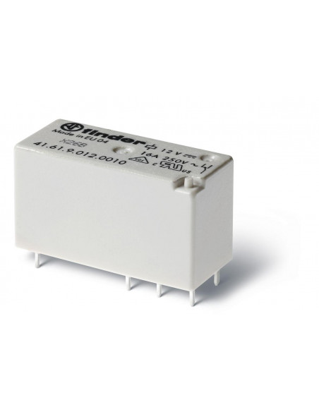 RELAIS CIRCUIT IMPRIME 1RT 16A 24VDC PAS DE 5MM AGNI FINDER 198002
