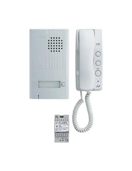 Portier audio 2 fils integral saillie façade alu 2 fils DA1AS AIPHONE 110357
