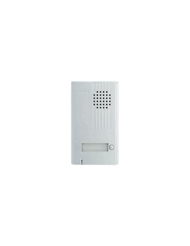 Platine saillie 1BP avec façade aluminium.Epaisseur 22mm DA1DS AIPHONE 110538