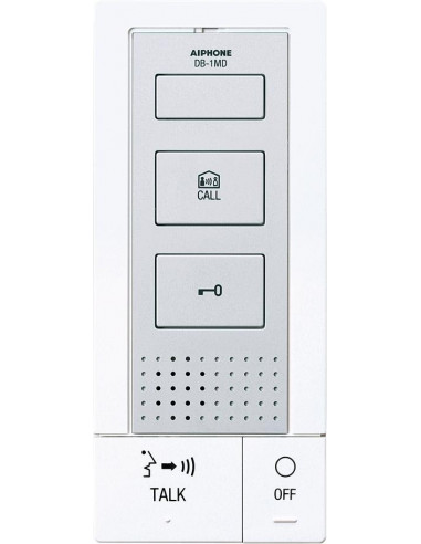 Poste maître audio mains libres pour platines DA1DS DA2DS et DA4DS AIPHONE DB1MD 118713