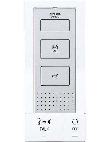 Poste secondaire audio mains libres pour poste maître DB1MD et kits DBS1AP KITDB2 3 et 4 AIPHONE DB1SD 118714
