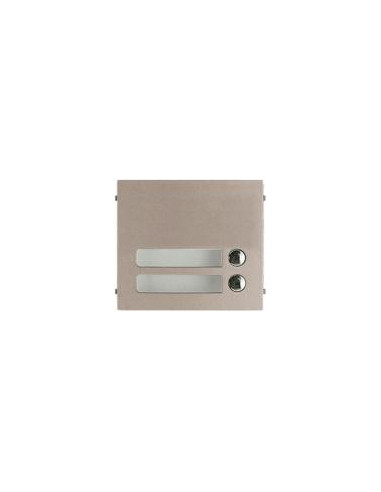 Façade 2 Boutons d'appel pour GFSW AIPHONE GF2P 120007