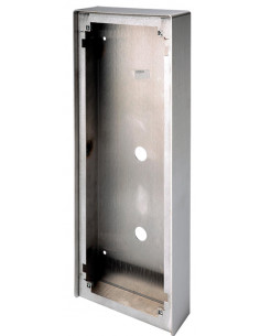 Cadre saillie inox avec visière 4 modules pour GTDMBLVN AIPHONE 200271 2