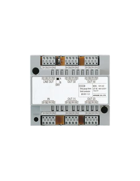 Distributeur video de colonne pour 4 moniteurs gamme GT AIPHONE GT4Z 200022