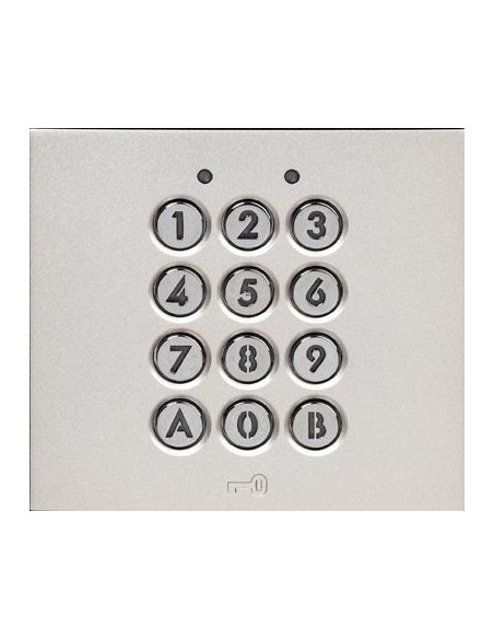 Module clavier 100 codes 2 relais avec façade pour gamme GT AIPHONE GTAC 200071