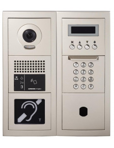 Platine vidéo modulaire à défilement BOUCLE MAGNETIQUE emplacement vigik AIPHONE 200274 2