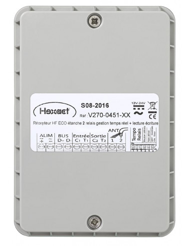 Recepteur HF 868Mhz HEXACT avec antenne intégrée AIPHONE HERECEPT868 150018