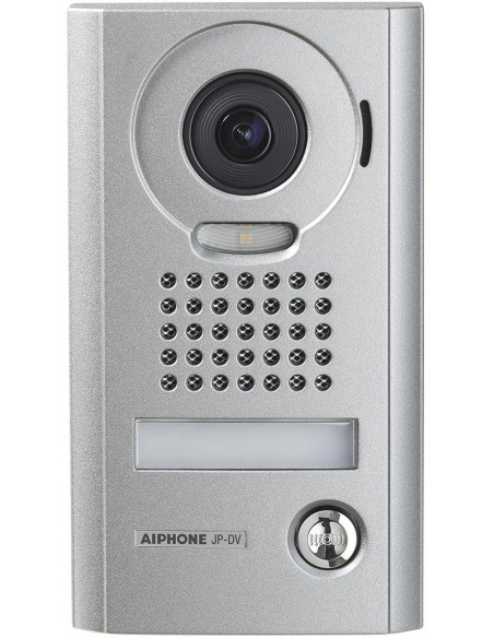 Platine video couleur avec zoom saillie antivandale AIPHONE JPDV 130320