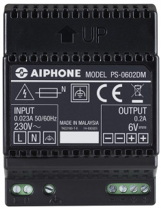 Alim.modulaire 230vac/6vcc 0 2A AIPHONE 110916 2