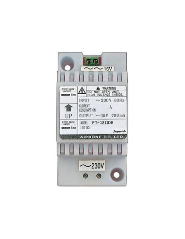 Transformateur pour combine DA1MD 3 modules DIN AIPHONE PT1211DR 110545
