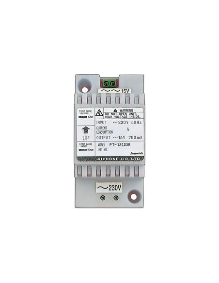 Transformateur pour combine DA1MD 3 modules DIN AIPHONE PT1211DR 110545