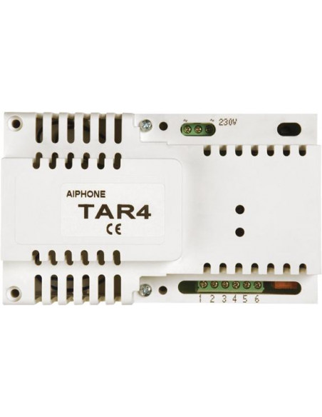 Relais 8A/250V temporise reglable de 5 à 30 s pour commande de sonnerie externe alim. 220V AIPHONE TAR4 100172