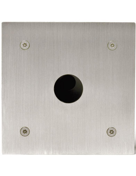 Boîtier inox encastrable pour lecteur VIGIK VT25 AIPHONE VBET25 120102