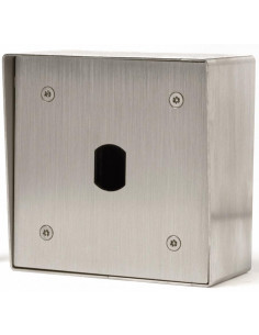 Boîtier inox saillie pour lecteur VIGIK VT25 AIPHONE VBST25 120103 2