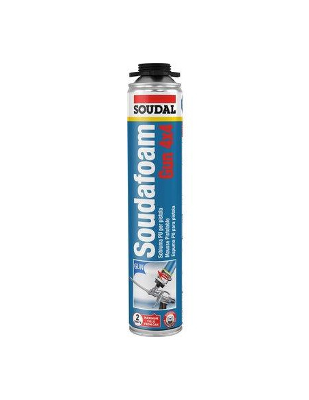 MOUSSE POLY.PISTOL 4X4 750ML SOUDAL 130336