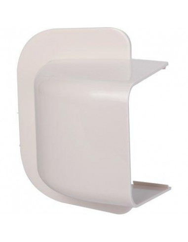 Amorce de mur plastique rigide blanc crème RAL 9001 CBM CLI04204