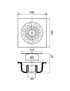 SIPHON SOL ABS GRIS 140X140 015001 2