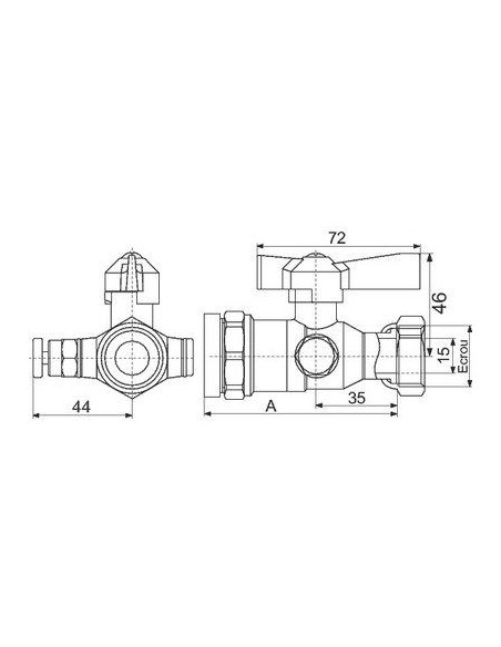ROBINET COMPT BOISS.PURGE F20-PE32 AC0711032070