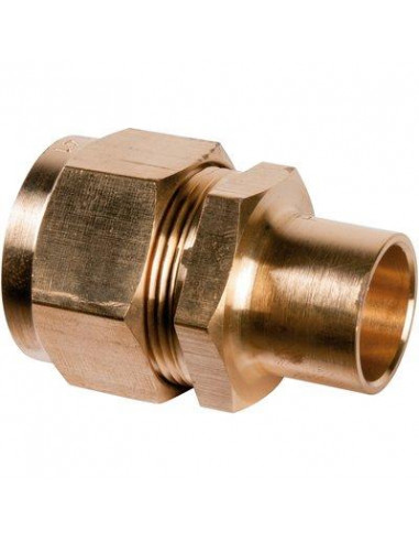 RACCORD GAZ DROIT CU28-PE32 2622202