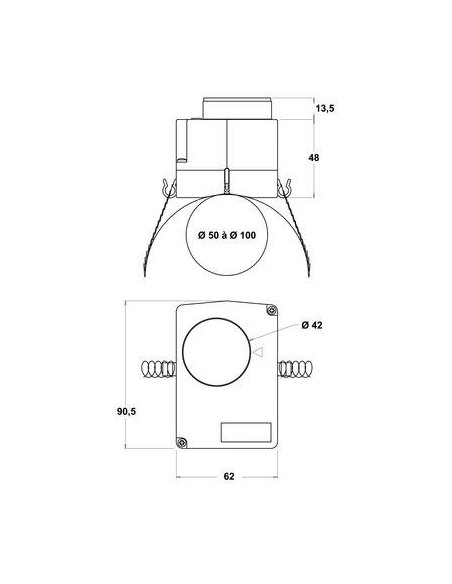 AQUASTAT DE SECURITE COTHERM THAH3001