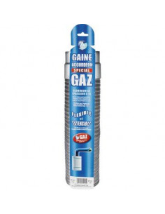 GAINE ALU GAZ + RACCORD D 125 15125
