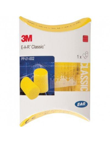 TAMPONS OREILLES 28DB /2 EARLINE 30100