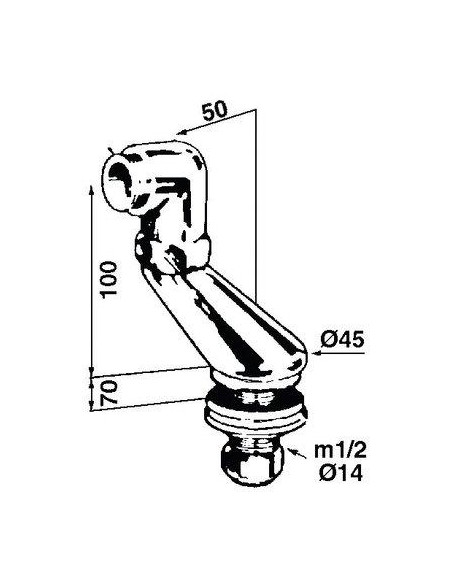 RACCORD GORGE EXC 50MM M20/M15 SO-99043300