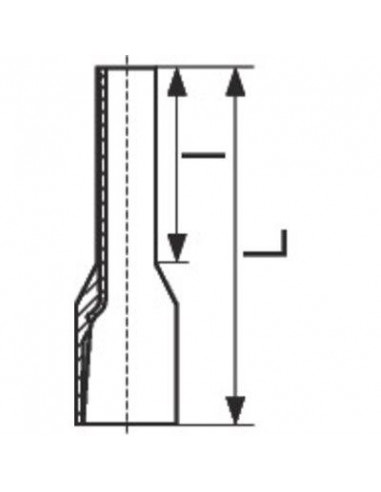 EMBOUTS VERTS 6X12 /100 KLAUKE 175/12