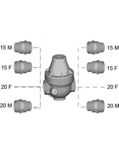REDUCT ISOBAR FF20X27+RACC MG ITRON ISOPLUSMG 2