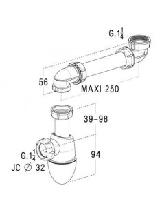 EASYPHON LAVABO DEPORTE NICOLL 0202135 2