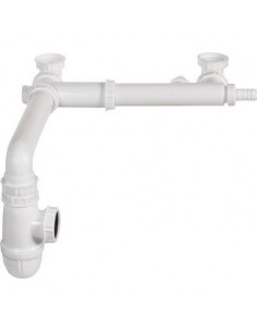 ENSEMBLE PVC COUDE P/EVIER VALENTIN 76210000100