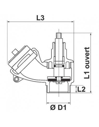 PRISE SIMPLE INCENDIE DN65 3314.440
