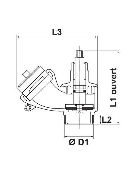 PRISE SIMPLE INCENDIE DN65 3314.440