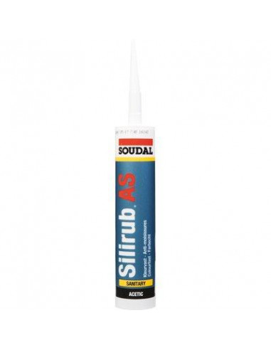 SILIRUB AS BLANC 300ML SOUDAL 120658