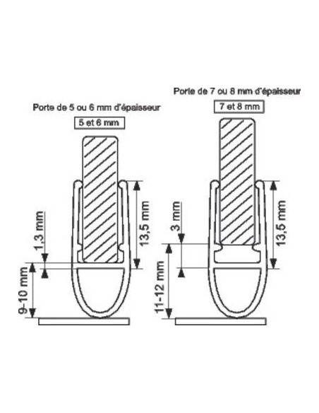 JOINT TUBULAIR COTE PORTE 1.95 GEB 512368