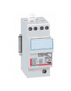 Parafoudre pour protection tableau d'abonné avec protection intégrée type2 Imax 12kA/pôle 1P+N 2 modules LEGRAND 003951