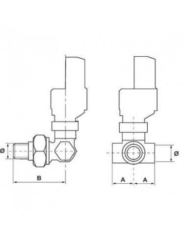 ROBINET THERMOTRIAXE 1/2 R806 COMAP R806604