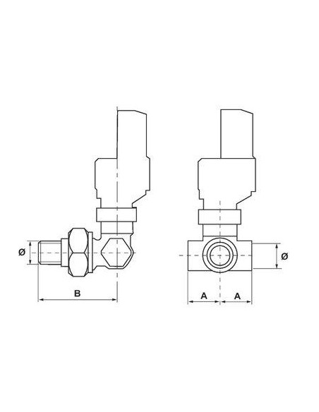 ROBINET THERMOTRIAXE 1/2 R806 COMAP R806604