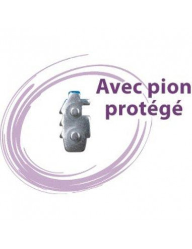 SERRURE A CODE 2230 ALU LARDER UNITECNIC 300.1.030