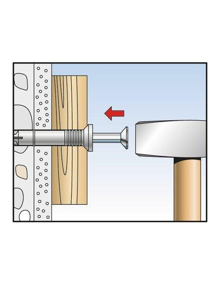CHEVILLE A CLOU 8X 60S BT/50 FISCHER 50356